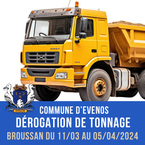 Information trafic : Hameau du Broussan du 11/03 au 05/04/2024
